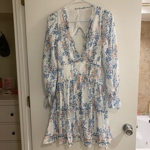 laney cutout back ruffle